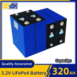 Grado A 3.2V Lifepo4 320Ah Batteria Al Litio Ferro Fosfato Ricaricabile Batteri Celle FAI DA TE Pack 48V Per Barca RV EV Furgoni Golf Cart