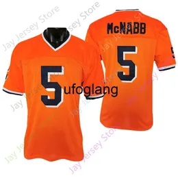 coe1 2021 New NCAA Syracuse Orange Jerseys 5 Donovan McNabb College Football Jersey Größe Jugend Erwachsener
