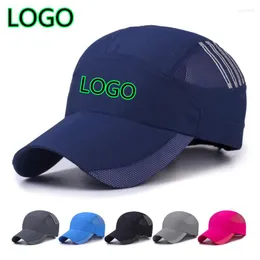 Ball Caps Summer Print Logo Unisex Quick Drying Baseball Cap Outdoor Ventilation Men Snapback Hat Casual For Women Adjustable Dad
