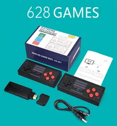 EXTREME HD 4k Retro Mini Video Game Console 8Bit 628 Games with 2 Dual Portable Wireless Controller for HDTV Video4658387