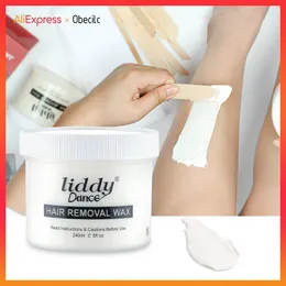 Depilador depilação kits de depilação leite branco removedor de cabelo creme de depilação para o corpo braço dedos remoção de cabelo cera para perna biquíni pele amigável