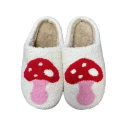 Pantofole Taglia INS Love Mushroom Cotton Pantofole per uomo e donna Pantofole da interno Z0606