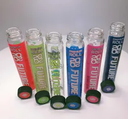 Roll Future Premium Preroll Glass Tube Packaging فارغة Moonrock Dankwoods Packwoods Preroll Cone Blunt Flunt Bottle2746361