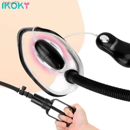 IKOKY Pallottola Vibratore Vagina Figa Pompa Stimolatore Clitorideo Massaggio Al Seno Capezzolo Ventosa Vuoto Manuale Giocattoli Del Sesso Per Wo