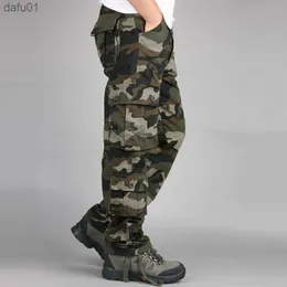 Камуфляжные брюки мужчины повседневные грузовые брюки Hip Hop Joggers Streetwear Pantalon Homme Многократные военные таблички L230520