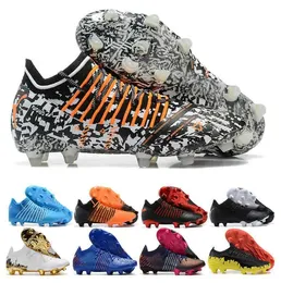 2023 Moda Erkek Futbol Ayakkabıları Gelecek Z 1.3 FG Koşu Ayakkabıları Teaser Sınırlı Edition Cleats açık mavi içgüdüsü turuncu siyah kırmızı siyah futbol spor ayakkabıları 39-45