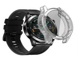 Корпус защиты экрана для Huawei Watch GT 2 GT2 46 мм Allaround Slim Soft TPU Covert Cover Shower Shell 5168896