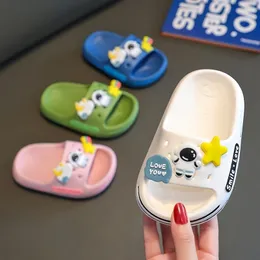 Slipper Cartoon Astronaut Charm Baby Boys Girls Casual Lightweight Pillow Slippers Open Toe Shoes For Indoor House Bathroom Shower 230605