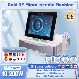 RF Fractional Micro Needle Microneedle Beauty Machine Removedor de Estrias Equipamento de Lifting Facial