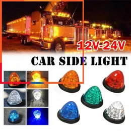 Luz marcadora lateral do carro novo 12V 24V Auto Clearing Side Marke Signal Tail Turn Turn Indicator Warning Parking Light Lamp Traseira