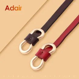 Cinture Cintura da donna in vera pelle Moda Cinch Coat Dress Strap Trend Cintura per pantaloni tinta unita fine di alta qualità DT040
