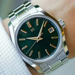 Altri orologi GS Orologio da uomo Luxury Brand Stesso stile Business Casual Quartz con calendario Cassa 40MM Cinturino in lega reloj hombre 230606