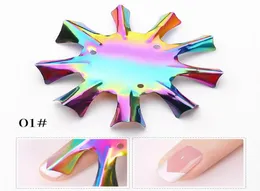 Nails de bricolage peinture colorée en acrylique Cutter Nail Art French Manucure Edge Trimmer de haute qualité6167908