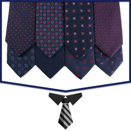 Bow Ties Tailor Smith Fashion Italian Style Business Wedding Polyester Gravatas Neck Tie Men Skinny Neckties For Gift