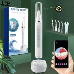 Hygiene Visual Ultrasonic Irrigator Dental Scaler Calculus Oral Tartar Tooth Stain Remover 3 Modes Teeth Whitening Device USB Charging