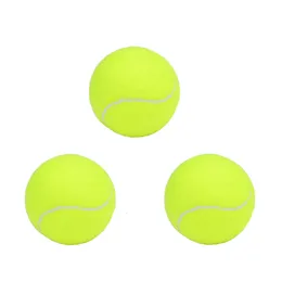 Tennisbollar 3 datorer högkvalitativ elasticitet Tennisboll Soft Training Sport Rubber Padel Balls For Practice Reduced Pressure 230606