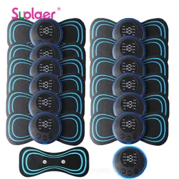 Портативное тонкое оборудование EMS Pulse Nece Massager Sticker Tens Chary Massageador Back Masajeador Patch Patch стимулятор боли.