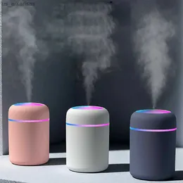 Portable 300ml Humidifier USB Ultrasonic Dazzle Cup Aroma Diffuser Cool Mist Maker Air Humidifier Purifier with Romantic Light L230523