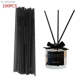 100 Pçs 3mm Difusor de Aroma Substituição Rattan Reed Sticks Ambientador Aromaterapia Aroma Stick Difusor de Óleo Refil Sticks L230523