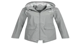 Women Coat Clothes Winter sportswear Solid Rain Jacket Plus Size Hooded Windproof Loose Outdoor Jackets Waterproof Raincoat 9 10243448911