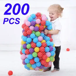 Sand Play Water Fun Colors Balls Pool Ocean Wave Ball Kids Swim Pit With Basketball Hoop House Outdoors Tents Toy HYQ2 230605