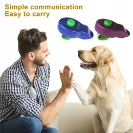 2/1pcs Ring Clicker Pet Trainer Trainer Clicker Dog Training Whistle Pet Dog Trainer Hearrive Guide Key Ring Dog Accessories