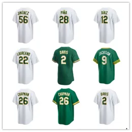 Oakland''Athletics''Custom Jersey 21 Capel Conner 13 Diaz 31 Jeurys Familia 61 Zach Jackson 32 James Kaprielian 5 Tony Kemp 23 Langeliers Baseball Jerseys