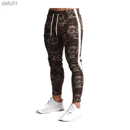 Pants Joggers Men Camouflage Tracksuit Sweatpants Deporte Fitness Mens Trousers Casual Skinny Pantalon Sport Workout Pencil Pant L230520