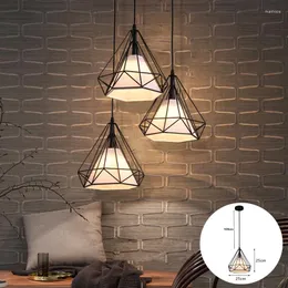 Pendant Lamps 1 Piece Nordic Hollow-carved Ceiling Lamp Home Restaurant Decorative Chandelier Loft Bar Hanging Light (Without Bulb)