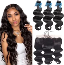 Brazilian Hair Weave Bundles With Frontal Beaudiva Hair Brazilian Body Wave Human Hair Bundles With Lace Frontal Closure2004551