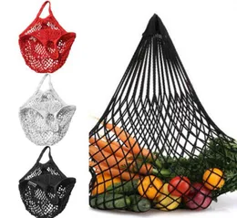 Reusable Shopping Grocery Bag 14 Color Large Size Shopper Tote Mesh Net Woven Cotton Bags Portable Shopping Bags Home Storage Bag4660183