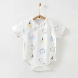 Baby Clothes Bag Fart Clothing Cotton Boneless Triangle Ha Clothing Baby Clothes In Spring and Summer with Short Sleeves Air Conditioning