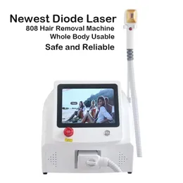 Diode laserowe trwałe usuwanie włosów Maszyna odmładzania Bolesne trzy długości fal 808nm 755 Nm 1064 Nm Epilator Cena hurtowa