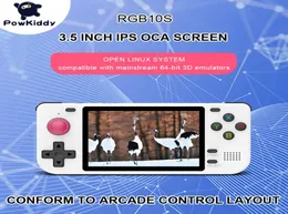 Portable Powkiddy 35 inch IPS Screen RGB10S Game Console Open Source With 3D Joystick Retro Handheld Video Games Consoles With Wi7292394