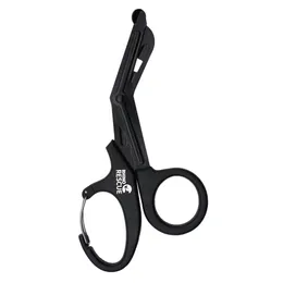 テントとシェルターRhino Rescue Emergency Scissors Carabiner 19cmの包帯と軍事230605を備えた外傷せん断