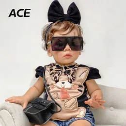 Okulary przeciwsłoneczne Ace Ogromne kwadratowe okulary przeciwsłoneczne Baby Boy Girl Festival Punk Sun okular