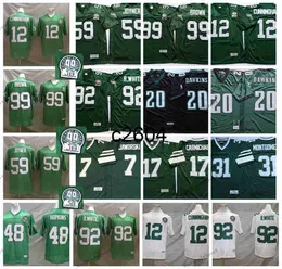 c2604 Vintage 1992 Randall Cunningham Football Jerseys Seth Joyner 92 Reggie White 99 Jerome Brown 20 Brian Dawkins Wes Hopkins Ron Jaworski Carmichael Montgomery J