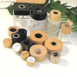 10pcs Wewnętrzny czas 28 mm naturalny drewniany czapka do aromaterapii dyfuzor domowy zapach Esencyjny olej i dyfuzor trzcinowy