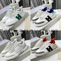 men's shoes 2023 new casual shoes H letter running shoes sports super soft leather GPVZ