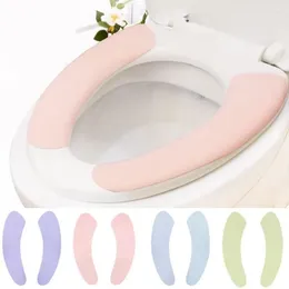 Toilet Seat Covers Pad Warm And Thickened Electrostatic Cartoon Adhesive Disposable