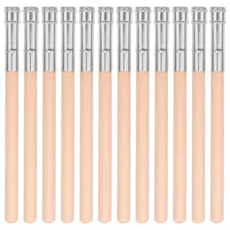 Pieces Wooden Pencil Extenders Art Lengthener Crayon Extension With Aluminum Handle For School