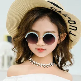 Солнцезащитные очки Shengmeiyu круглые детские солнцезащитные очки цветочные детские оттенки солнце