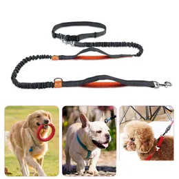 Dog Collars Leashes Reflect Light Flex Running Waist Belt Mtifunction Walk The Chain Pet Supplies Will And Sandy Drop Delivery Home Dhjv3