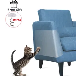 Cat Furniture Scratchers scraper sofa tape pillar furniture protection protective cover leak proof pad pet carpet