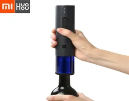 Original Xiaomi Huohou Automatic Wine Bottle Opener Kit Electric Corkscrew With Foil Cutter Automatic Wine Bottle Opener7667040