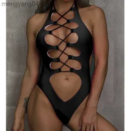 Kobiety damski strój kąpielowy SKWISUS SYKTES TIM SCICK BELLESS BELLESS TOPE BEZPIECZNIK BIKINI TALIZA 2023 Hollow Sexy Women Bandage One Piece Swimsuit T230606