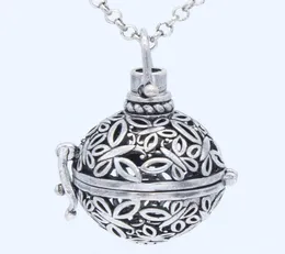 10pcslot Antique Silver Copper Charms Butterfly Floating Locket Pendant Chain Necklace For Essential Oil Aromatherapy Diffuser Je6816220