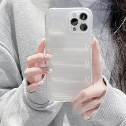 Designer Transparent Air Cushion Phone Case Shockproof iPhone Cases For iPhone 14 13 12 11 14pro Plus Promax Pro Max Xs Xsmax