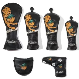 Diğer Golf Ürünleri Tiger Head Covers Putter Set Demir Sürücü Kapağı