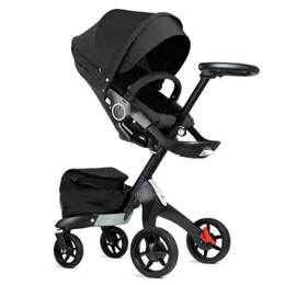 Cochecitos # Dsland Baby Stroller 3 en 1 High Land Scape Sentado Pram Buggy Bassinet para Born Carriage Car Walkers {categoría}